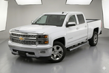 Premium Chrome Window Visors | 2014-2018 Chevy Silverado &amp; GMC Sierra (Crew Cab)