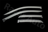 Chrome Window Visors / Wind Deflectors for Silverado & Sierra (2014–2018)