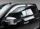 Chrome Window Visors / Wind Deflectors for Silverado & Sierra (2014–2018)