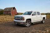 Premium Chrome Window Visors | 2014-2018 Chevy Silverado &amp; GMC Sierra (Crew Cab)