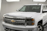 2014-2015 Chevy Chevrolet Silverado 1500 Chrome Hood Guard Bug Deflector