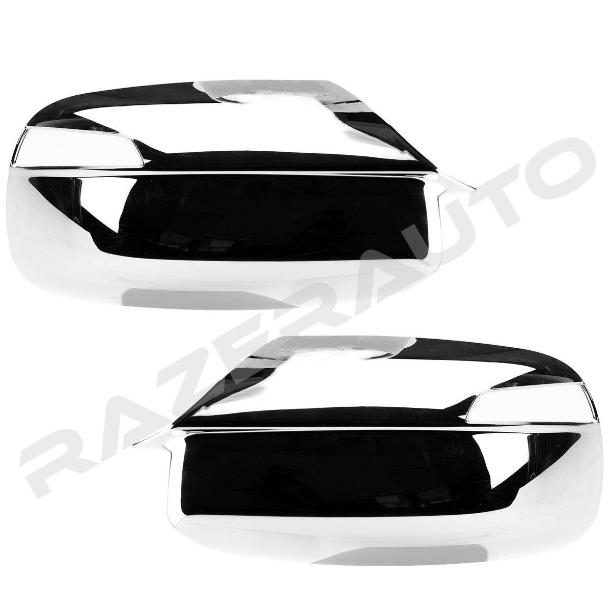 Razer Auto Chrome Mirror Cover w/Light Hole for 2012-2014 Chrysler 300 ...