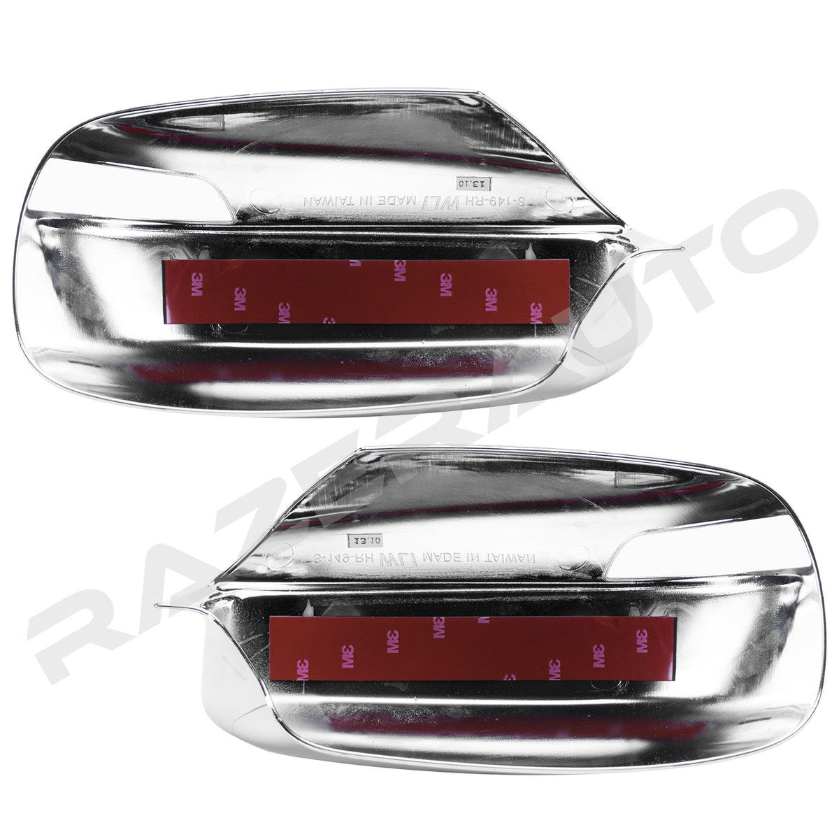 Razer Auto Chrome Mirror Cover w/Light Hole for 2012-2014 Chrysler 300 ...